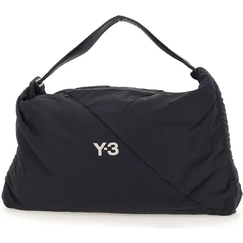 Shoulder Bags, male, , Size: ONE SIZE Nylon Shoulder Bag with Logo - Y-3 - Modalova