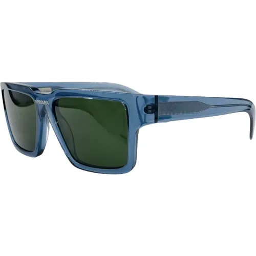 Rectangular Metal Frame Sunglasses , male, Sizes: ONE SIZE - Prada - Modalova