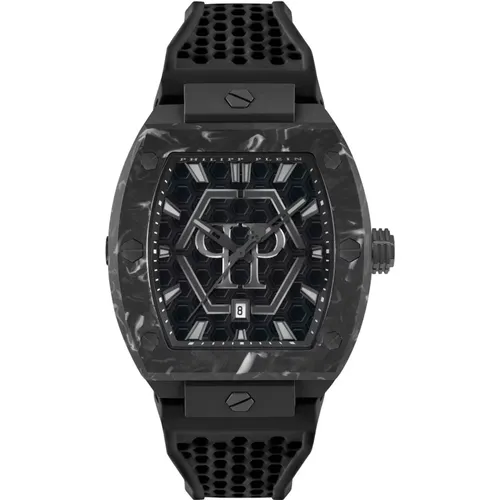 Watches, male, , Size: ONE SIZE The Hexagon Phantom Men's Watch - Philipp Plein - Modalova