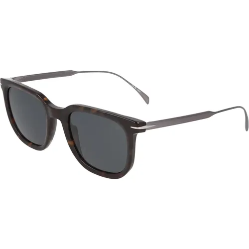 Retro Square Sunglasses , unisex, Sizes: 52 MM - Eyewear by David Beckham - Modalova