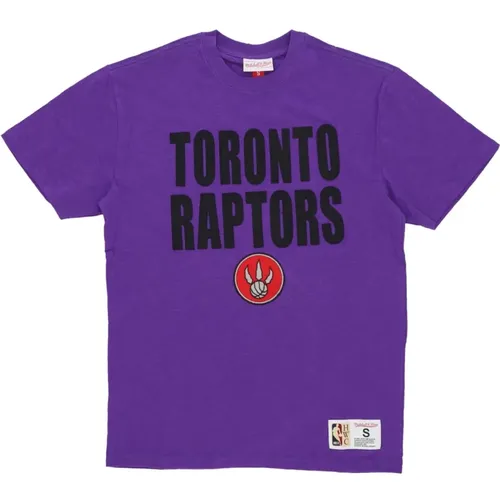 T-Shirts, male, , Size: S NBA Legendary Toronto Raptors Tee - Mitchell & Ness - Modalova