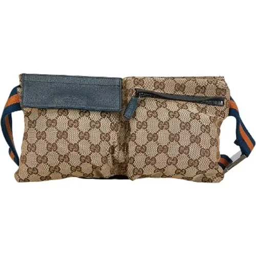 Pre-owned Canvas gucci-bags , female, Sizes: ONE SIZE - Gucci Vintage - Modalova