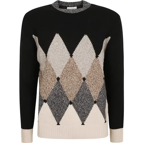 R Neck Pullover Sweaters , male, Sizes: 2XL, L, M - Ballantyne - Modalova