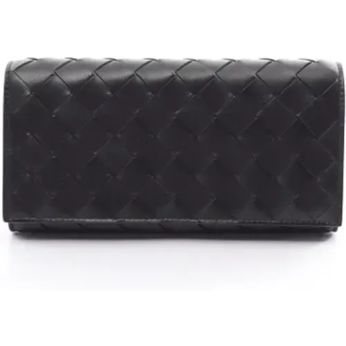 Pre-owned Wallets, female, , Size: ONE SIZE Pre-owned Leather wallets - Bottega Veneta Vintage - Modalova