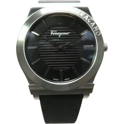 Pre-owned Watches, male, , Size: ONE SIZE Pre-owned Stainless Steel watches - Salvatore Ferragamo Pre-owned - Modalova