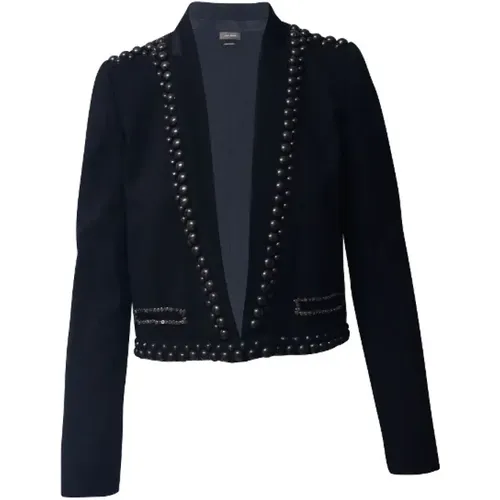 Studded Wool Blazer Jacket , female, Sizes: XS - Isabel Marant Pre-owned - Modalova