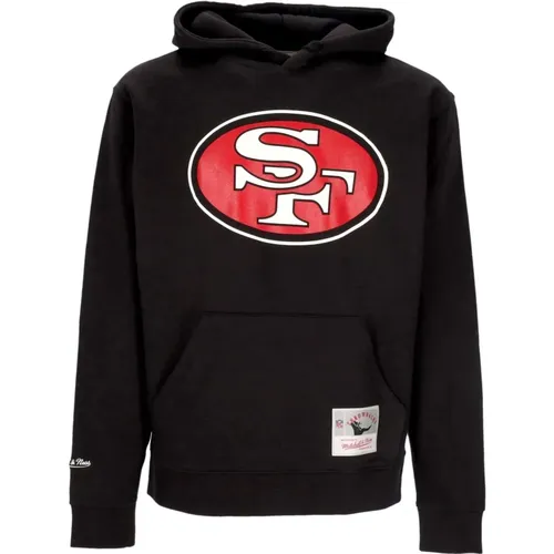 Hoodies, male, , Size: XL San Francisco 49ers Logo Hoodie - Mitchell & Ness - Modalova