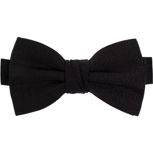 Bowties, male, , Size: ONE SIZE Silk bow tie - Lanvin - Modalova