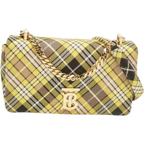 Pre-owned Canvas shoulder-bags , female, Sizes: ONE SIZE - Burberry Vintage - Modalova