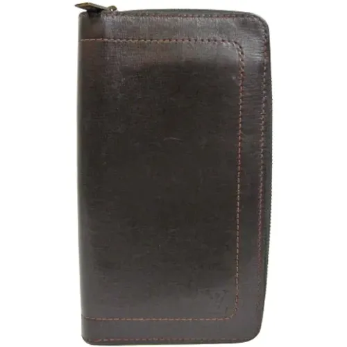 Pre-owned Leather wallets , male, Sizes: ONE SIZE - Louis Vuitton Vintage - Modalova