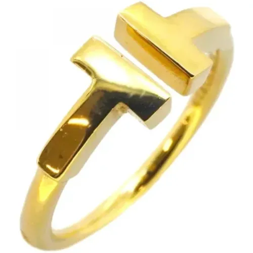 Pre-owned Jewellery, female, , Size: ONE SIZE Pre-owned Gold rings - Tiffany & Co. Pre-owned - Modalova