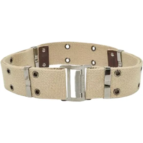 Pre-owned Canvas belts , female, Sizes: ONE SIZE - Burberry Vintage - Modalova