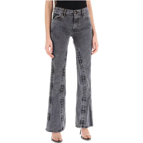 Flared Jeans , Damen, Größe: W26 - Y/Project - Modalova