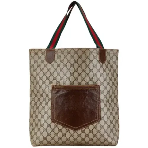 Pre-owned Tote Bags, female, , Size: ONE SIZE Pre-owned Leather gucci-bags - Gucci Vintage - Modalova