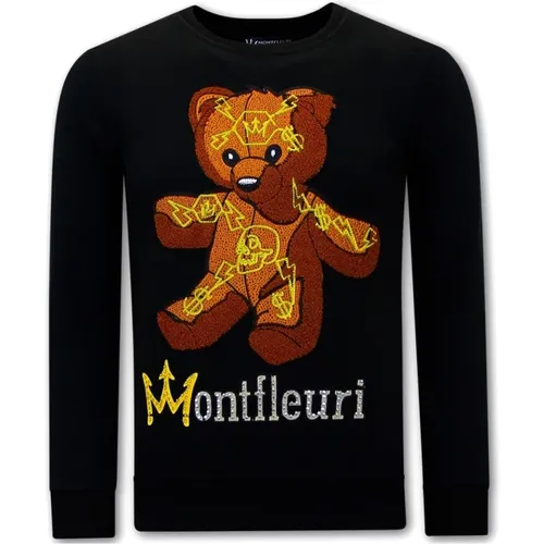 Men Sweaters Teddy Bear - 3617 , male, Sizes: 2XL, XL, S, L - True Rise - Modalova