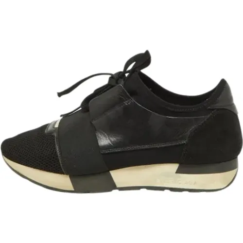 Pre-owned Sneakers, female, , Size: 9 US Pre-owned Leather sneakers - Balenciaga Vintage - Modalova