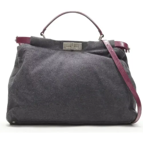 Pre-owned Wool fendi-bags , female, Sizes: ONE SIZE - Fendi Vintage - Modalova