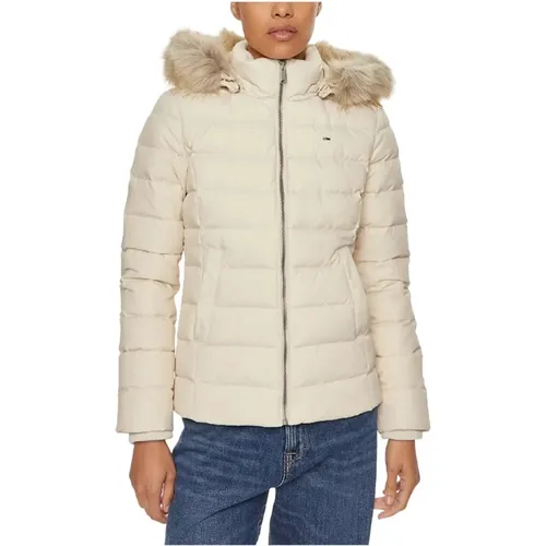 Winter Jackets, female, , Size: S Jacket - Tommy Jeans - Modalova