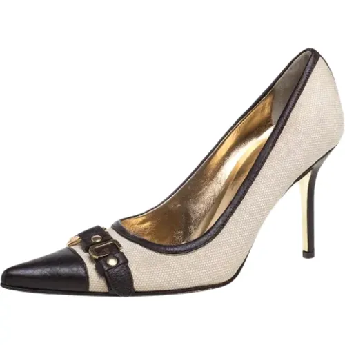 Pre-owned Pumps, female, , Size: 8 US Pre-owned Canvas heels - Dolce & Gabbana Pre-owned - Modalova