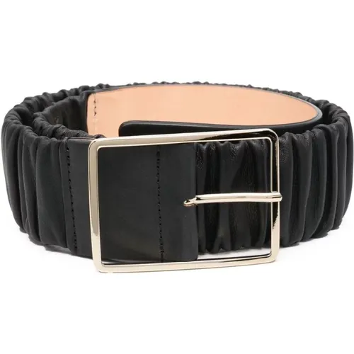 Leather Belt Mabel , female, Sizes: 85 CM - AGL - Modalova