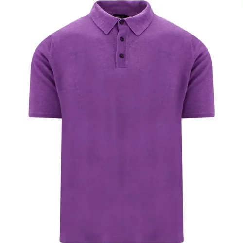 Mens Clothing T-Shirts Polo Shirt Ss23 , male, Sizes: 2XL - Roberto Collina - Modalova