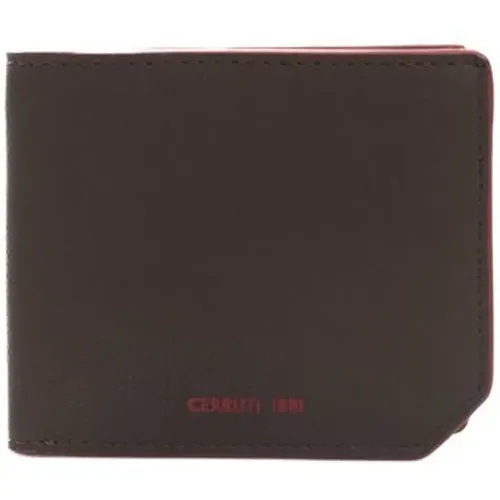 Elegant Leather Wallet , male, Sizes: ONE SIZE - Cerruti 1881 - Modalova