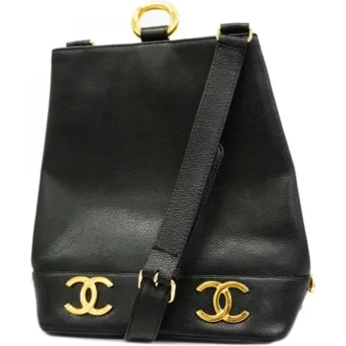 Pre-owned Leather chanel-bags , female, Sizes: ONE SIZE - Chanel Vintage - Modalova