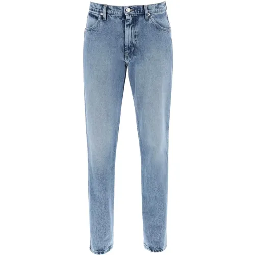 Vintage-gewaschene Straight Cut Jeans , Herren, Größe: W31 - Bally - Modalova