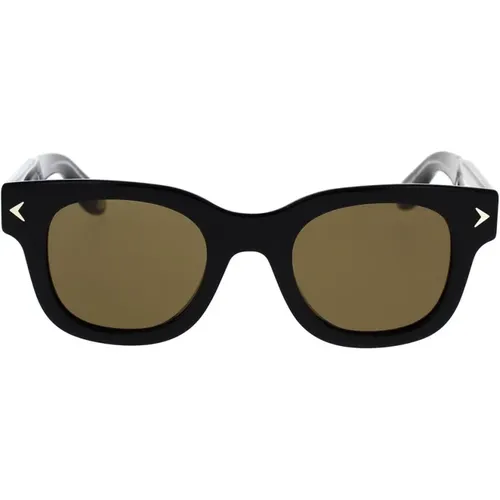Bold Rectangular Sunglasses with Embellishments , unisex, Sizes: 47 MM - Givenchy - Modalova