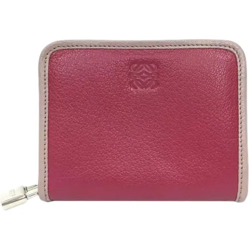 Pre-owned Wallets, female, , Size: ONE SIZE Pre-owned Leather wallets - Loewe Pre-owned - Modalova