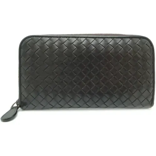 Pre-owned Leather wallets , male, Sizes: ONE SIZE - Bottega Veneta Vintage - Modalova