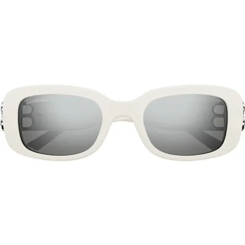 DynastyLarge Sunglasses , male, Sizes: 53 MM - Balenciaga - Modalova