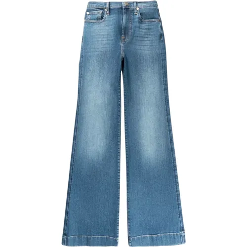 Moderne Dojo Wide Leg Denim Jeans - 7 For All Mankind - Modalova