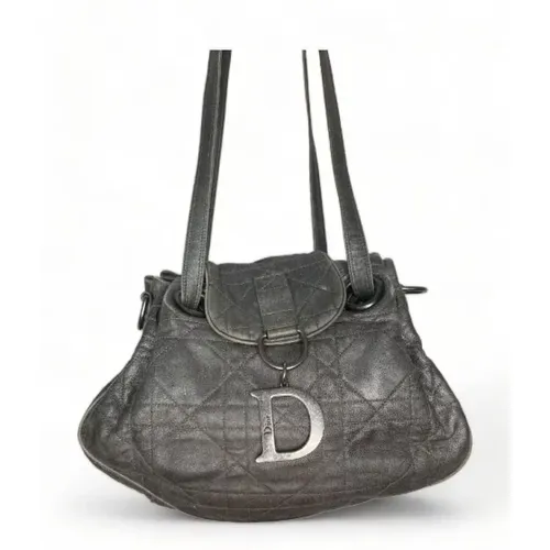 Pre-owned Shoulder Bags, female, , Size: ONE SIZE Pre-owned Leather dior-bags - Dior Vintage - Modalova