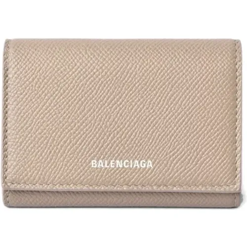 Pre-owned Wallets, male, , Size: ONE SIZE Pre-owned Leather wallets - Balenciaga Vintage - Modalova