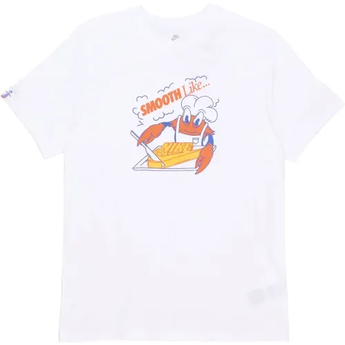 T-Shirts, male, , Size: L Lobster Print Sportswear T-Shirt - Nike - Modalova