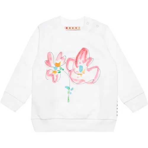 Sweatshirt mit Blumenmuster Marni - Marni - Modalova