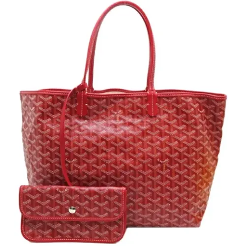 Pre-owned Tote Bags, female, , Size: ONE SIZE Pre-owned Leather handbags - Goyard Vintage - Modalova