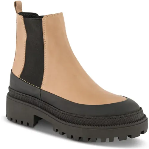 Leder Chelsea Boots für Frauen , Damen, Größe: 37 EU - B&Co - Modalova