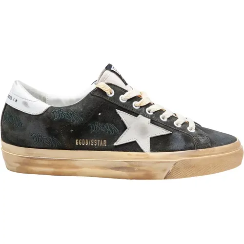 Suede Vintage Sneakers , male, Sizes: 8 UK, 7 UK, 9 UK, 11 UK, 6 UK - Golden Goose - Modalova