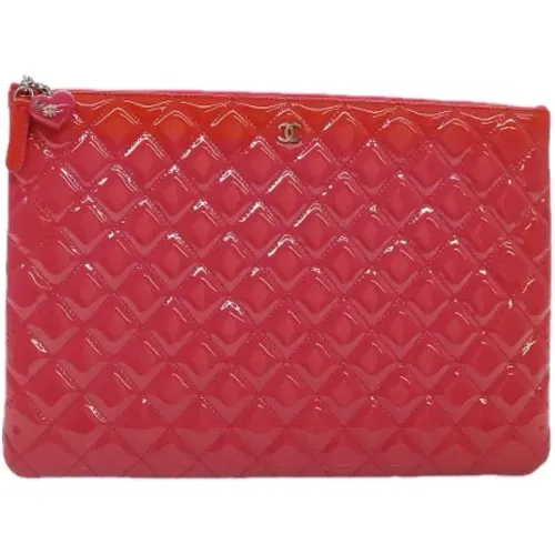 Pre-owned Clutches, female, , Size: ONE SIZE Pre-owned Leather clutches - Chanel Vintage - Modalova