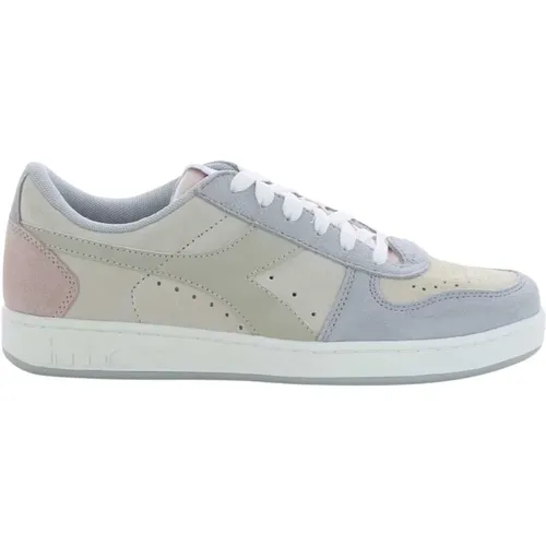 Weiße Magic Basket Low W23 Damensneakers , Damen, Größe: 36 1/2 EU - Diadora - Modalova