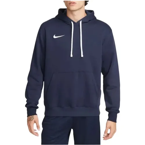 Hoodies, male, , Size: L Classic Crew Neck Sweatshirt Men Fall/Winter - Nike - Modalova