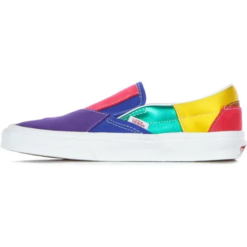 Sneakers, female, , Size: 8 US Pride Patchwork Slip-on Sneaker - Vans - Modalova