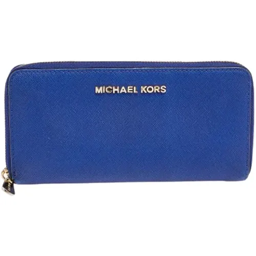 Pre-owned Wallets, female, , Size: ONE SIZE Pre-owned Leather wallets - Michael Kors Pre-owned - Modalova