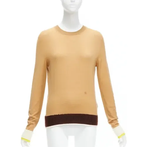 Pre-owned Wool tops , female, Sizes: S - Celine Vintage - Modalova