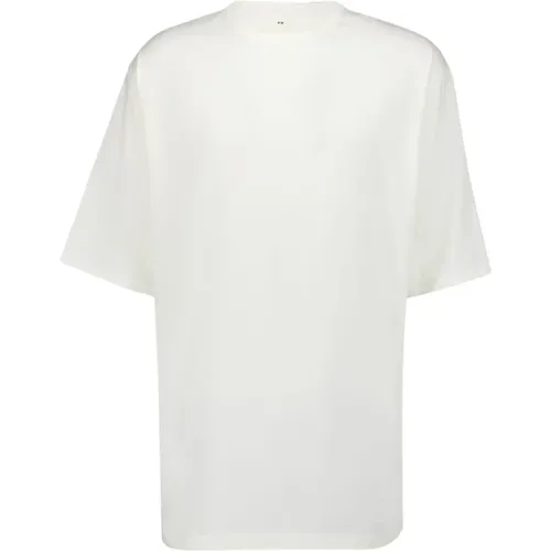 Logo-Patch Cotton T-Shirt , male, Sizes: XS - Y-3 - Modalova