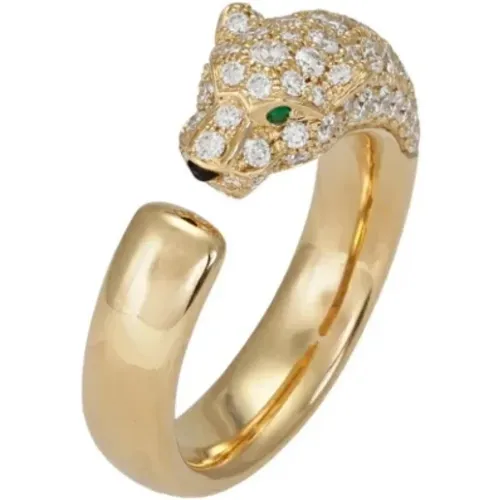 Pre-owned Jewellery, female, , Size: ONE SIZE Pre-owned Gold rings - Cartier Vintage - Modalova