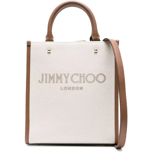 Cotton Canvas Bag , female, Sizes: ONE SIZE - Jimmy Choo - Modalova