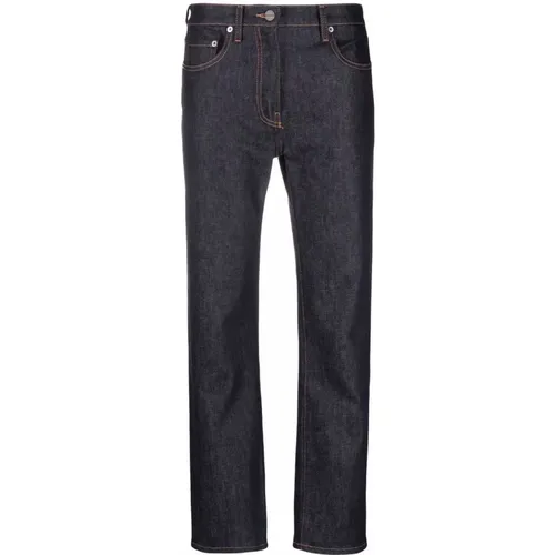 Straight Jeans , female, Sizes: W26, W28, W27, W25 - Palm Angels - Modalova